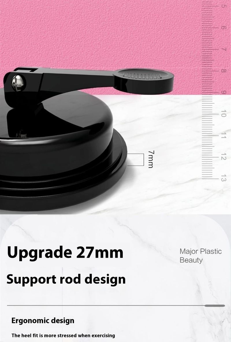 Fest installiertes Sit-Assist-Gerät, Saugnapf-Roller, Bauchmuskeltrainingsgerät, Sit-Up-Artefakt für den Haushalt_voghion.com