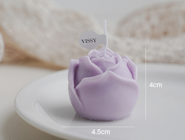 Rose candles wholesale Valentine's Day Qixi gifts handmade birthday gifts diy simulation rose scented candles_voghion.com