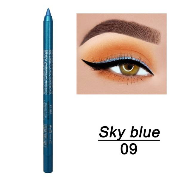 Matita eyeliner 14 colori Matita ombretto perlato impermeabile e anti-sbavatura_voghion.com