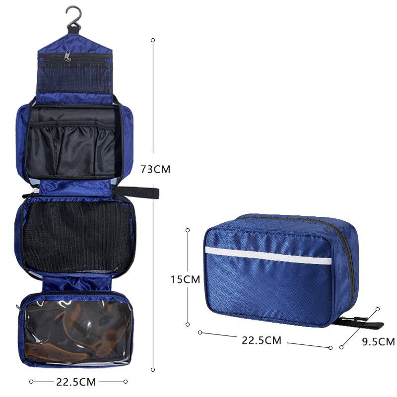 Waterproof Travel Hook Toiletry Bag Foldable Portable Multifunctional Cosmetics Storage Bag_voghion.com