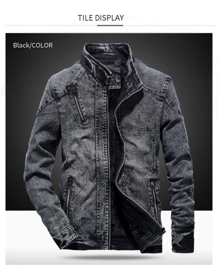 Men’s Clothing New Jacket Men's Autumn And Winter Style Trendy Cotton Slim Men's Retro Denim Jacket Clothes Youth_voghion.com