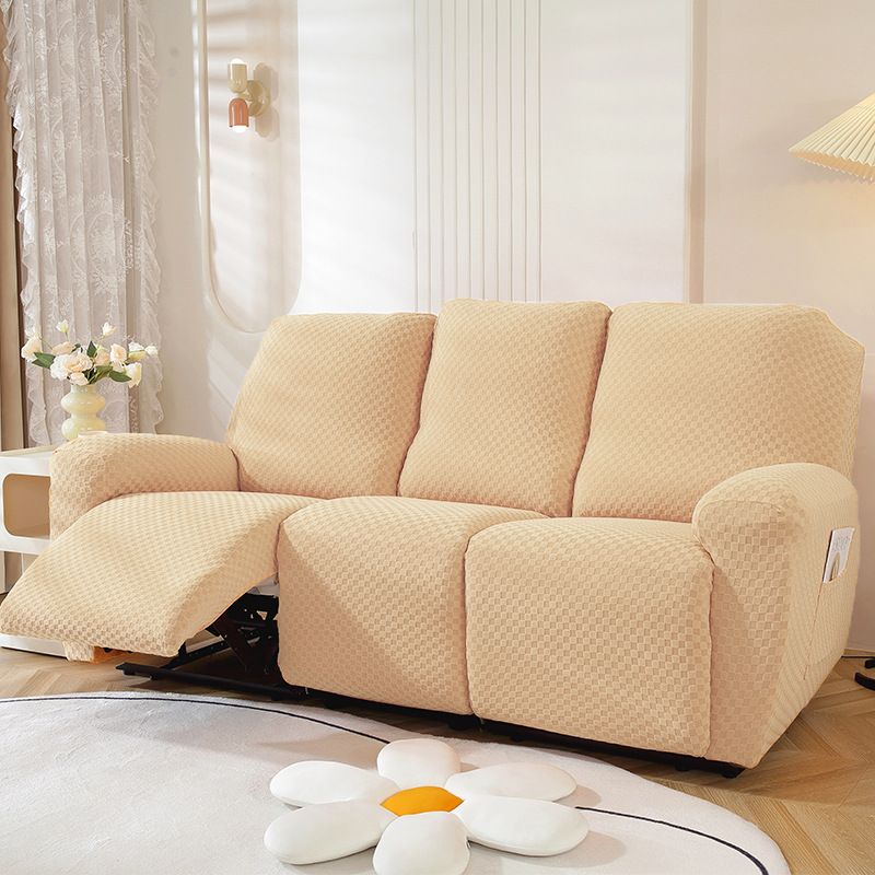 Square Jacquard All-inclusive Stretch Recliner Cover Universal Function Sofa Cover Sofa Cushion Massage Chair Cover_voghion.com