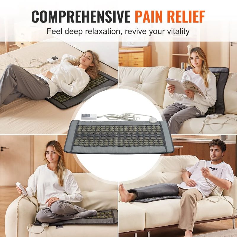Stone Far 42 Pad Heating Infrared Natural Pad Heating Jade 108 Tourmaline_voghion.com