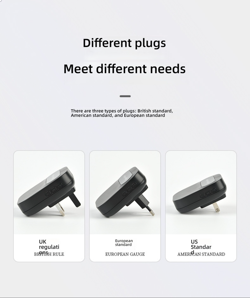 Kabellose Türklingel mit 38 Klingeltönen, AC 100–240 V, wasserdicht, für Zuhause/Villa/Hotel, US-/UK-/EU-/AU-Standard (1/2 Sender und Empfänger, Schwarz/Weiß)_voghion.com