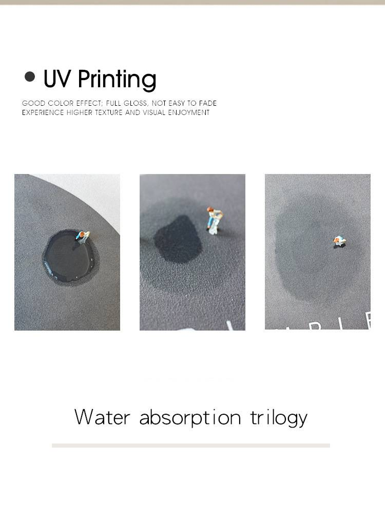 Ensemble de chemin de table de Noël – Sets de table et décoration de table sur le thème des fêtes (5 pièces, lavable, motifs variés)_voghion.com