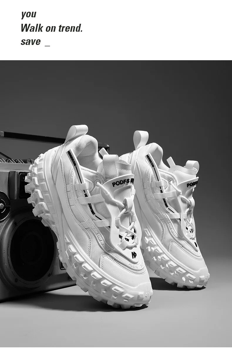 P5 Herr Mode Sneakers Däckmönster Tjock Sula Grova Pappaskor Dam Unisex Retro Vintage Designer Casual Skor Hög Kvalitet Lyx_voghion.com