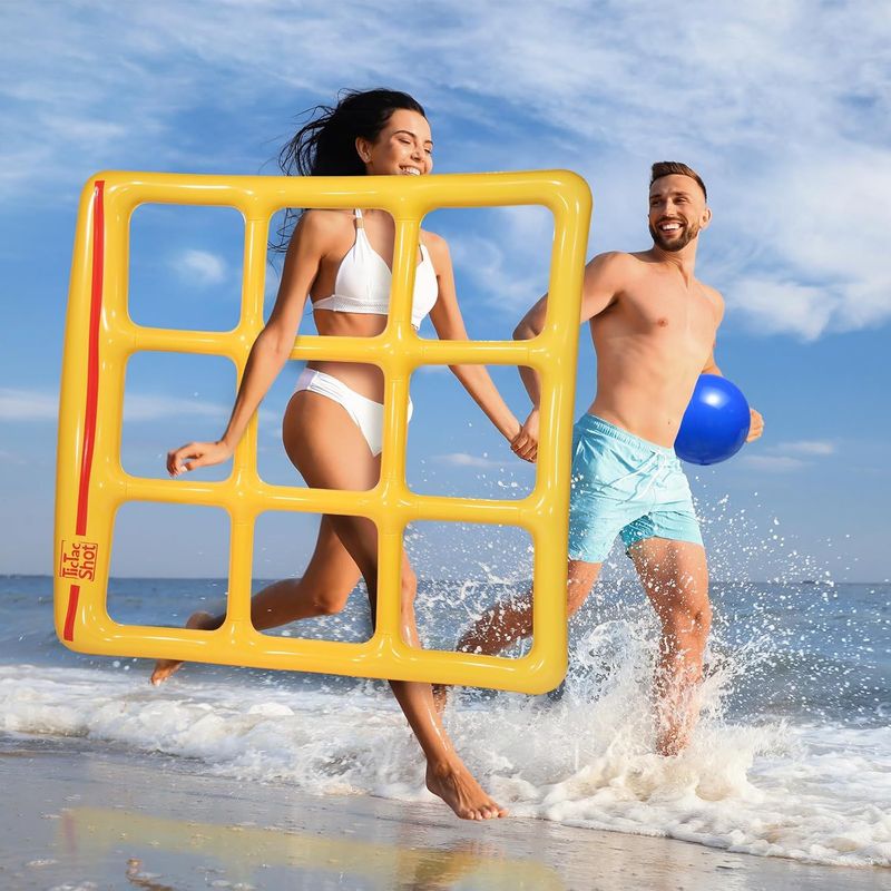 Inflatable Throwing Toy Summer Multi Person Water Interactive Pitching And Throwing Circle Fun Game Props_voghion.com
