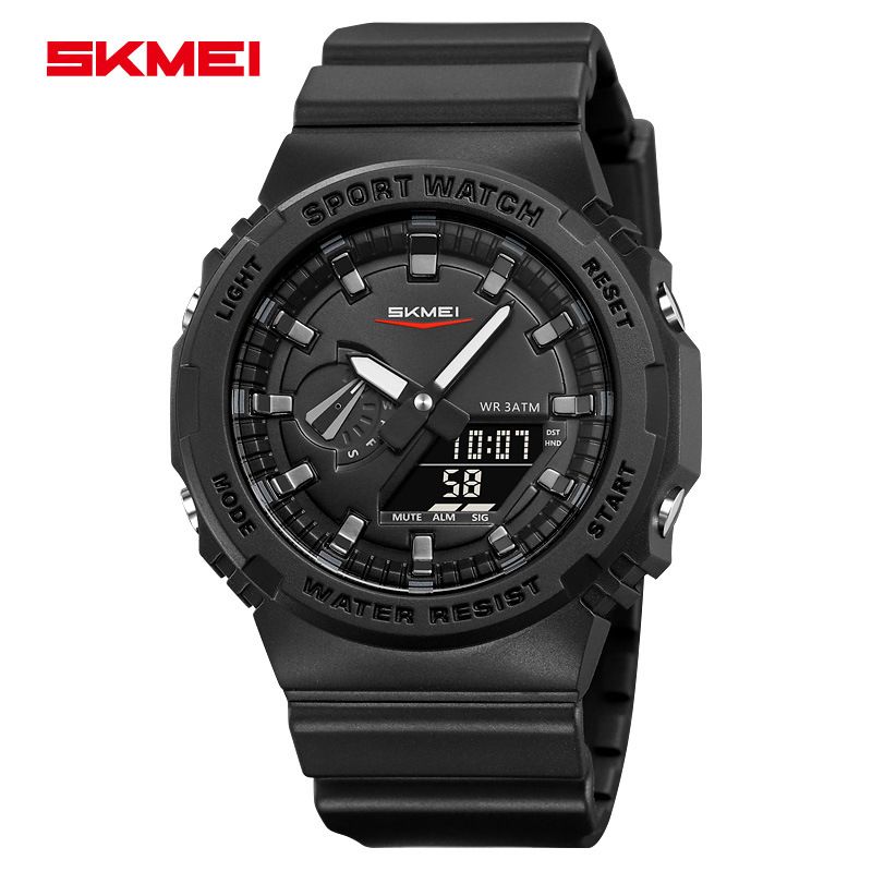 Momentum Multi-Set Wecker Sport Chronograph Student Multifunktionszeiger Elektronische Synchronisation Macine_voghion.com