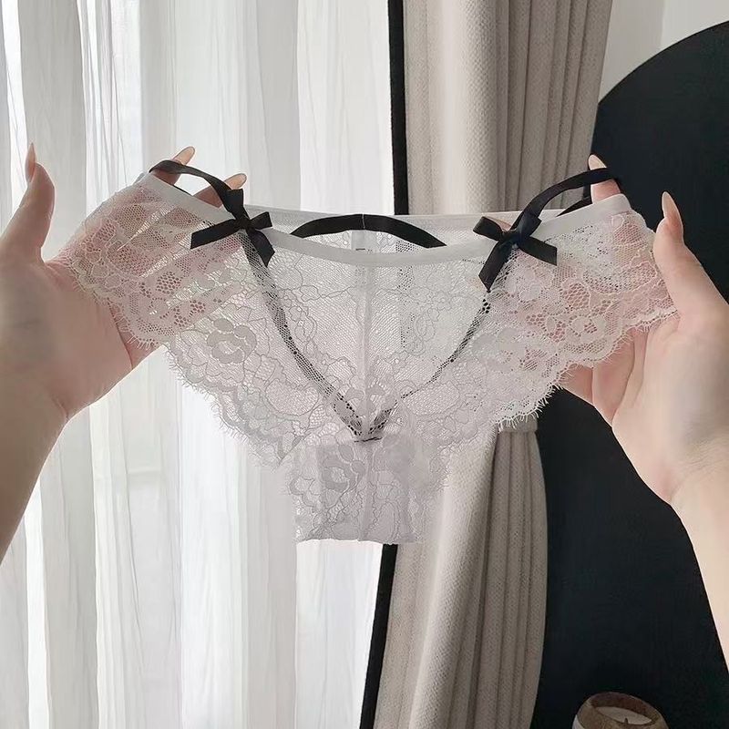 LuvBox Sweet Tea Mousse ~ Intimo da ragazza sexy in stile francese Pure Desire, nuovo, carino, alla moda, versatile e comodo, slip da donna_voghion.com