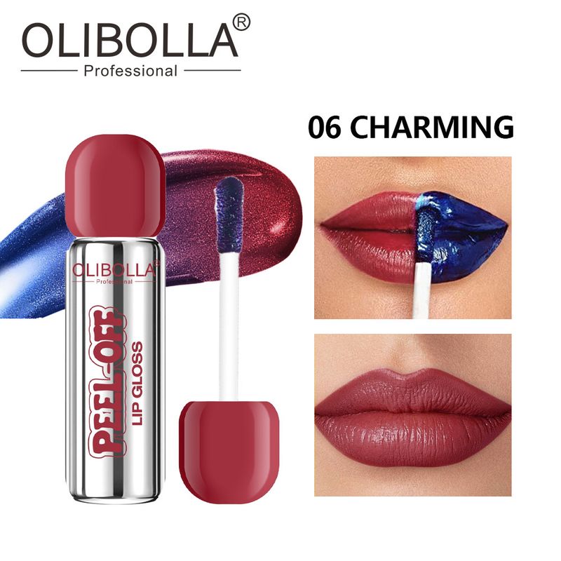Tear-off Matte Finish Long-lasting Moisturizing Lip Gloss Non-transfer_voghion.com