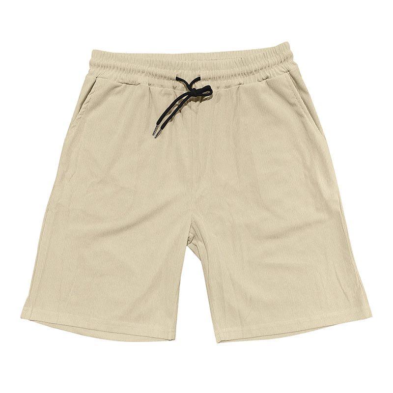 2025 Men's New Casual Button Collar Short Sleeve Shorts Set For Men_voghion.com