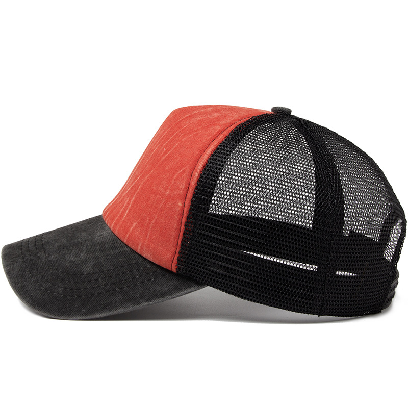 New Custom  Mesh Baseball Cap for Women Men Embroidery Picture Print Hat Summer Sun Hats Unisex Fluorescence Snapback_voghion.com