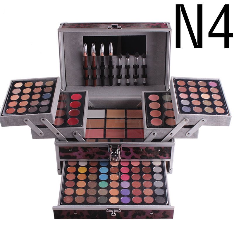 MISS ROSE Professional Makeup Bag With Multi-Color Eyeshadow Palette – Stylish & Portable Cosmetic Organizer For Women_voghion.com