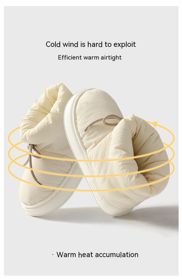 Le pantofole da uomo in cotone sono resistenti al freddo, calde, in inverno. Piumino e impermeabile per uso domestico. Antiscivolo_voghion.com