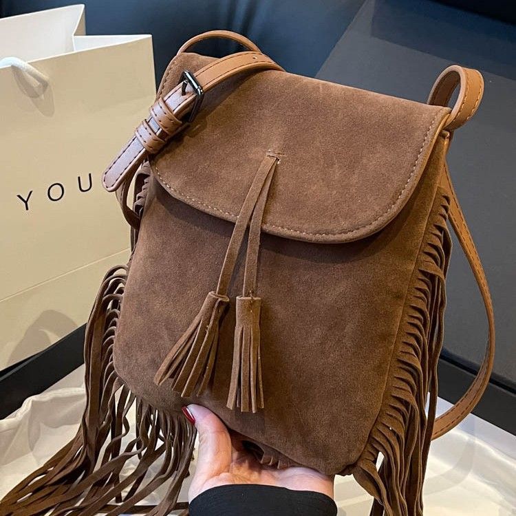 Borsa a tracolla monospalla con nappa, design minimalista di nicchia di alta qualità, per donna, autunno inverno 2025, nuova e alla moda._voghion.com