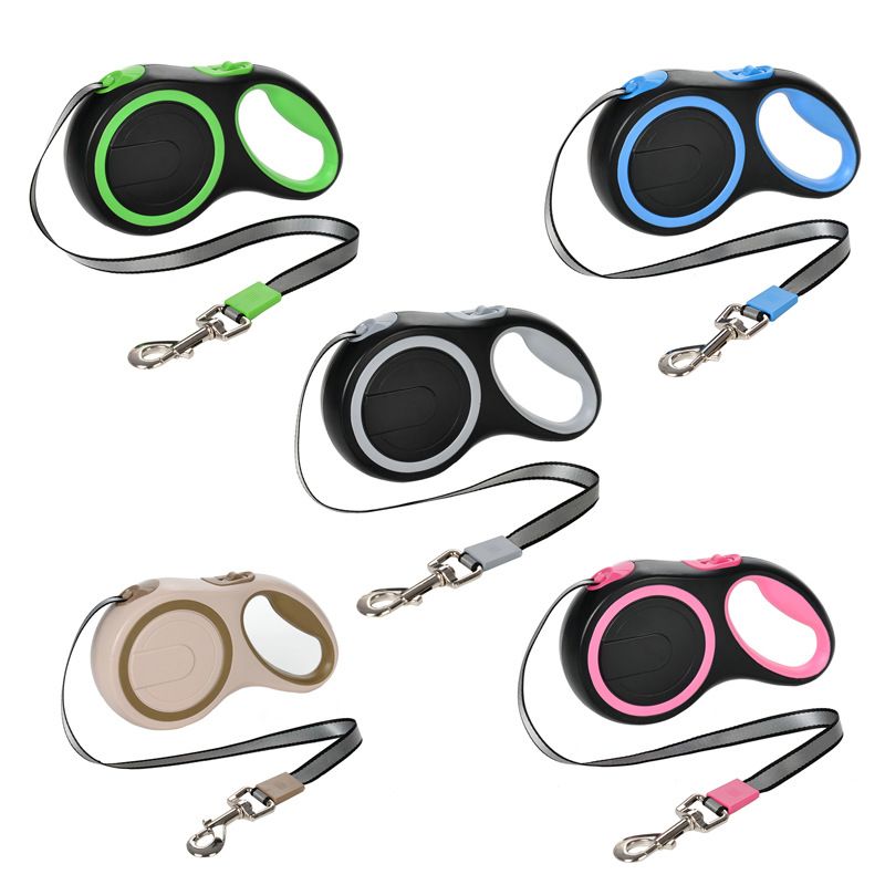 Leash For Medium And Large Dogs, Automatic Retractable Leash, Outdoor Extendable Walking Rope, Dog Chain Factory_voghion.com