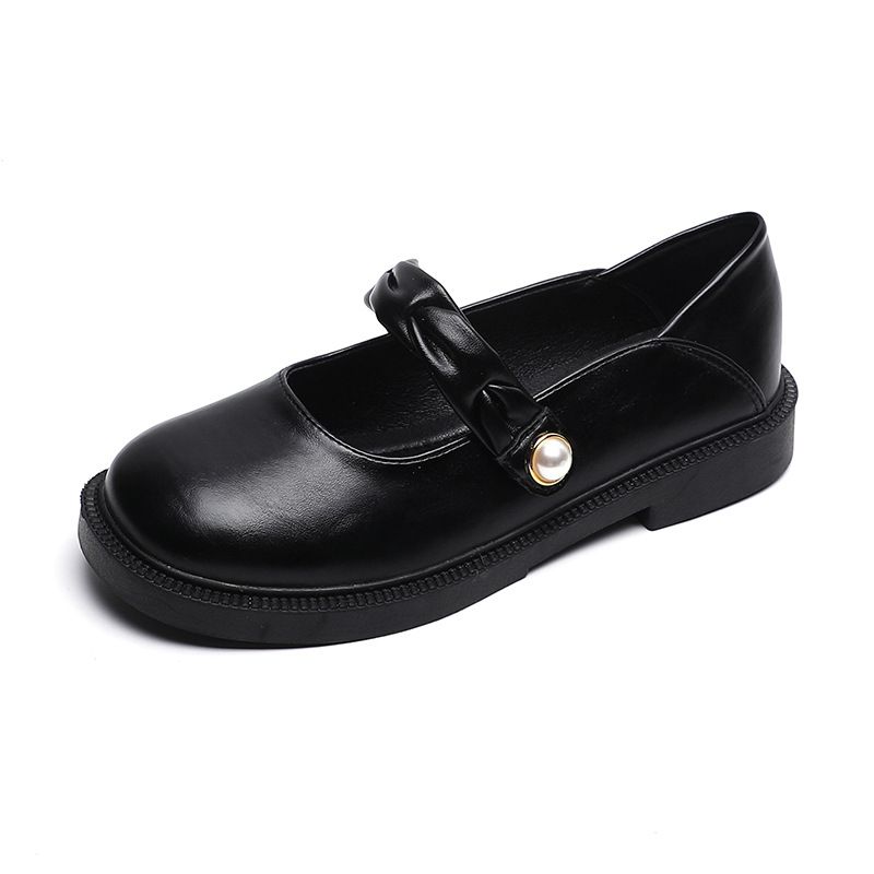 T Platform Mary Jane Shoes Female French Fairy Style With Skirt Sweet Single Shoes Large Size Women's Shoes_voghion.com