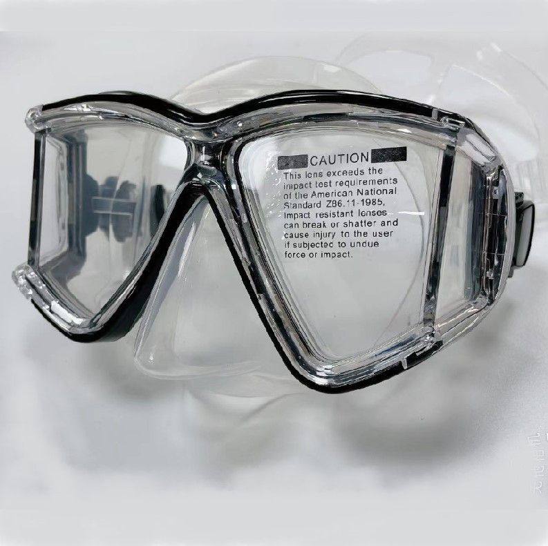 New Three-sided Diving Goggles Snorkeling Set Free Diving Diving Goggles Hd Nose Protection Goggles_voghion.com