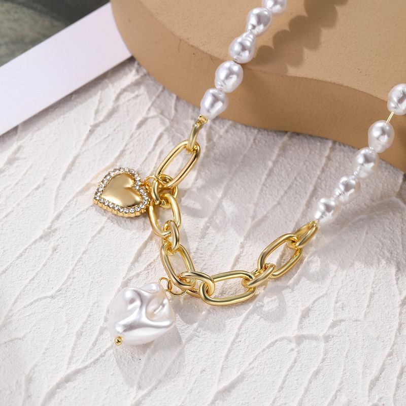 Multi schicht unregelmäßigen perlenkette, speziell geformte retro Barock perlenkette schmuck high-end_voghion.com