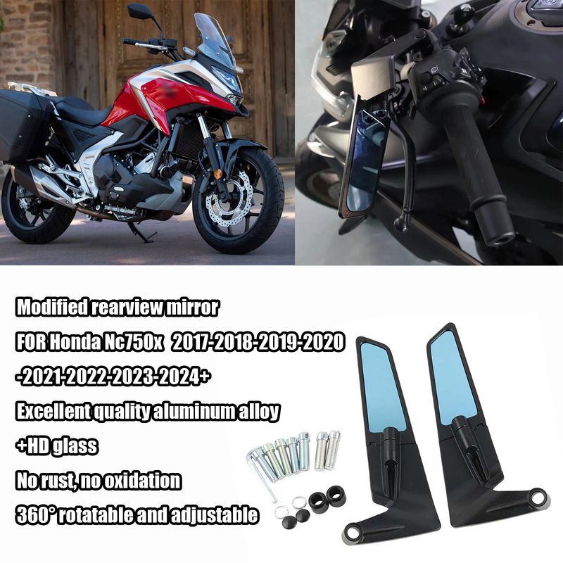 FÜR Honda NC750X Motorrad Spiegel Wind Flügel seite Rückspiegel umkehr spiegel umkehr nc750x Motorrad Zubehör_voghion.com