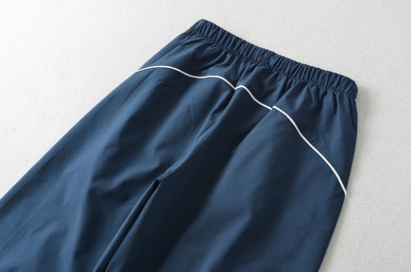 Pantalons de sport pour femmes, séchage rapide, coupe droite, décontractés, pour l'été, pour filles, amples, slim, avec cordon de serrage, jambes larges_voghion.com