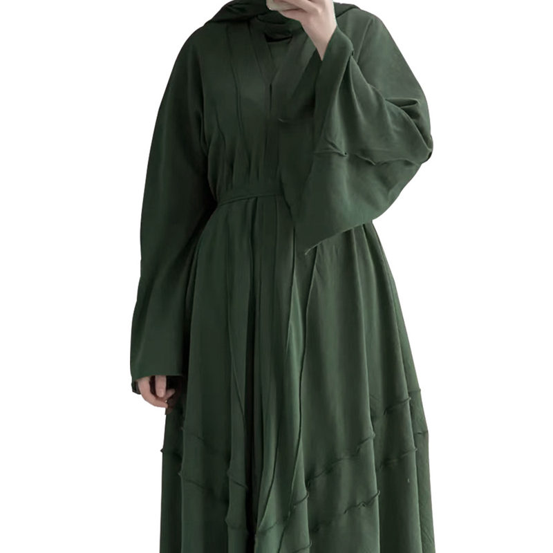 Dubaj, Bližnji vzhod, enobarvna, elegantna dolga obleka na jopico_voghion.com