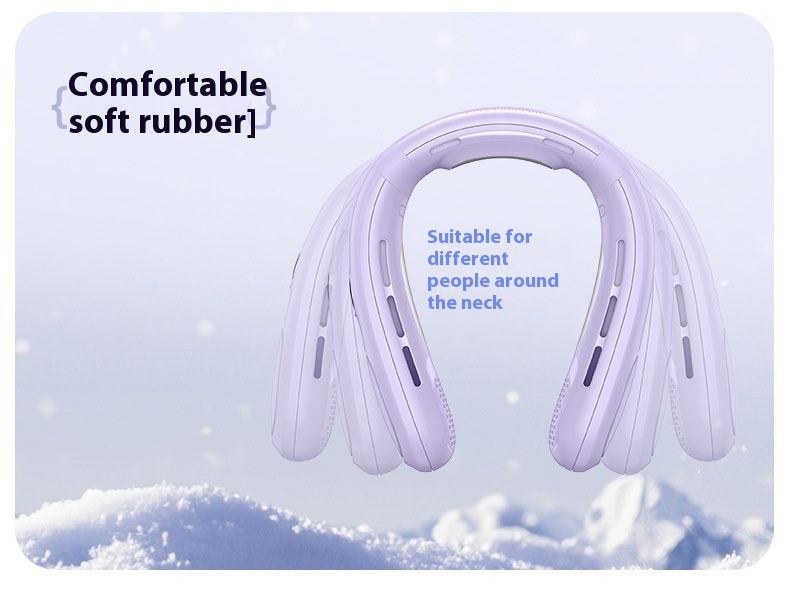 Ventilatore portatile da appendere al collo, piccolo, per sport all'aria aperta, con raffreddamento a semiconduttore e pigro_voghion.com