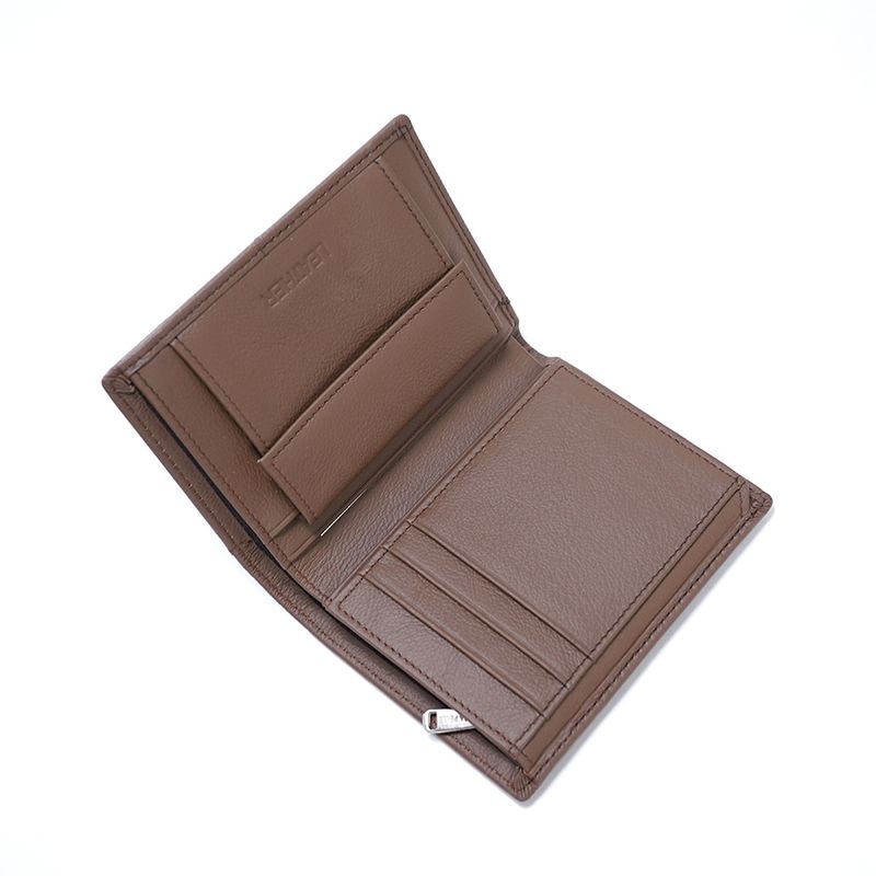 Men’s Bags Men's Wallet RFID Anti Theft Brush Ultra Thin Top Layer Cowhide Short Genuine Leather Wallet_voghion.com
