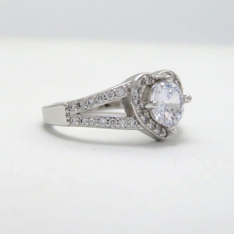 Anello da sposa a forma di cuore con diamanti e zirconi a forma di cuore, da donna, alla moda_voghion.com