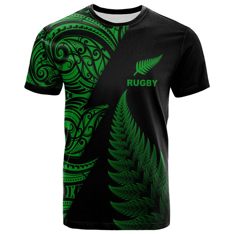 3D New Zealand Maori Rugby Ball Printing T Shirt Sports Fitness Quick Dry T-shirts For Men Kid Fashion Hawaiian Gym Clothing Top_voghion.com