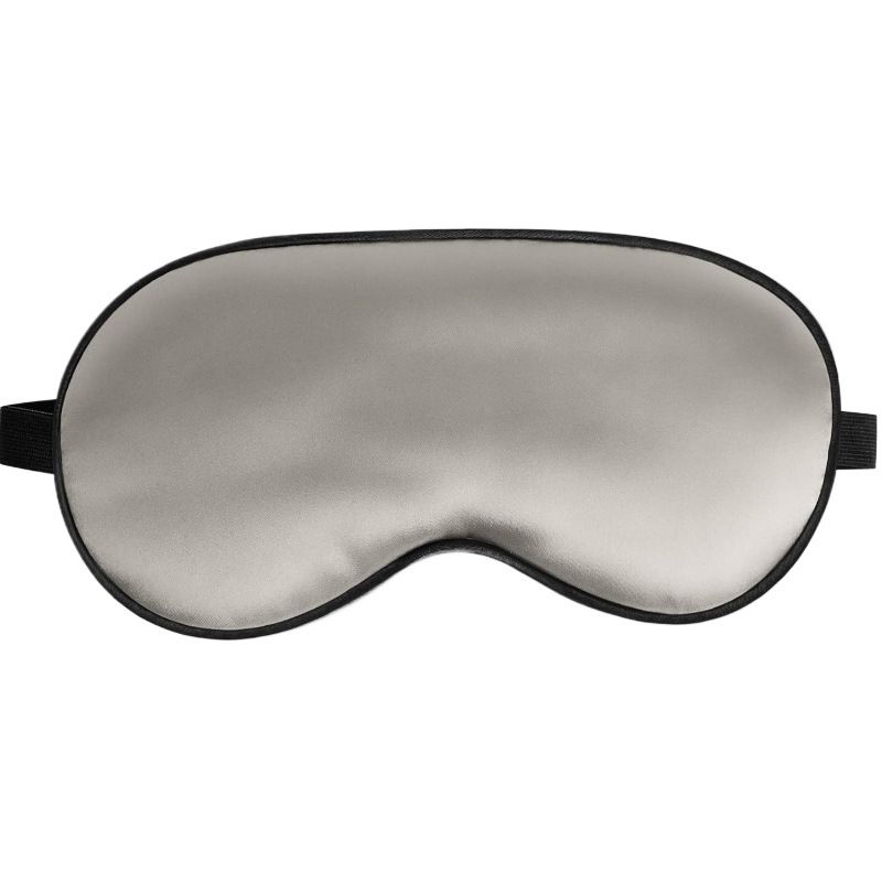 Adjustable Silk-Like Sleep Mask For Women & Men - Soft Satin Eye Cover With Side Sleeper Design (Breathable Light-Blocking & Pressure-Free)_voghion.com