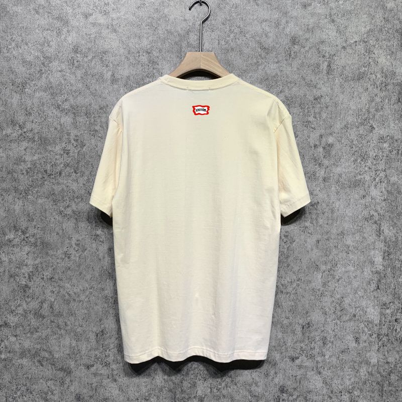 Long term availability of BBC Flying Dog Ice Cream Fighting Printed Short sleeved T-shirts_voghion.com