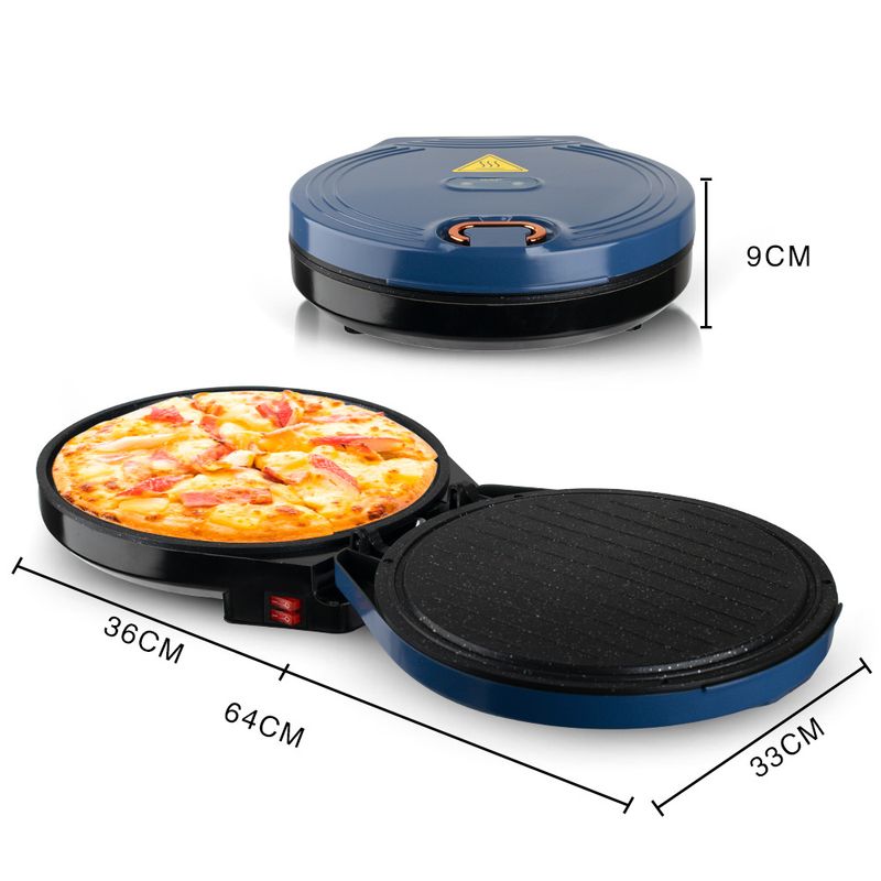 New Electric Cake Bell Household Double Sided Heating Machine Suspended Deepening And Enlarged Pancake Pot_voghion.com