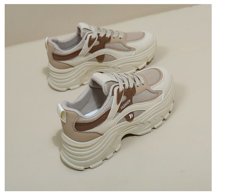 Ins Korean Version Thick Soled Dad 2025 Spring New Street Photo Student Running Sports Shoes Height Increasing Casual_voghion.com