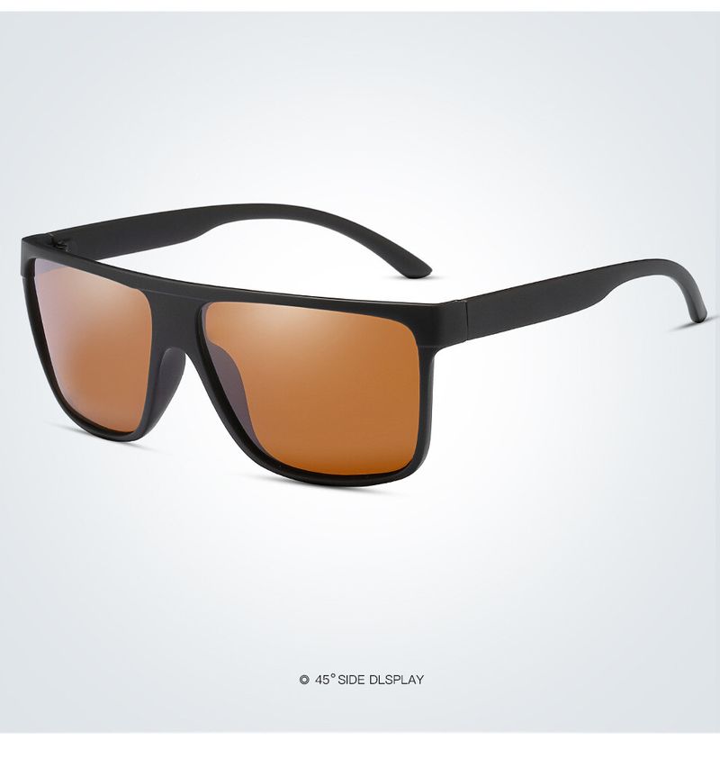 Quadratische polarisierte Sonnenbrille für Herren und Damen, Sport, Autofahren, Outdoor-Sonnenbrille_voghion.com
