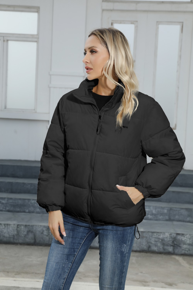 Vestes chaudes d'hiver pour femmes, nouveaux vêtements rembourrés de coton pour femmes, vestes rembourrées de coton_voghion.com