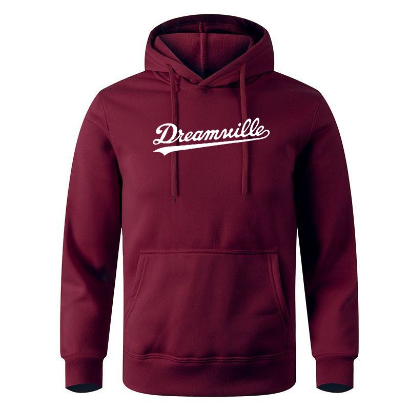 Herbst Winter Sweatshirt Große Größe Lose Kapuzenpullover Fleece Herren Oberbekleidung_voghion.com