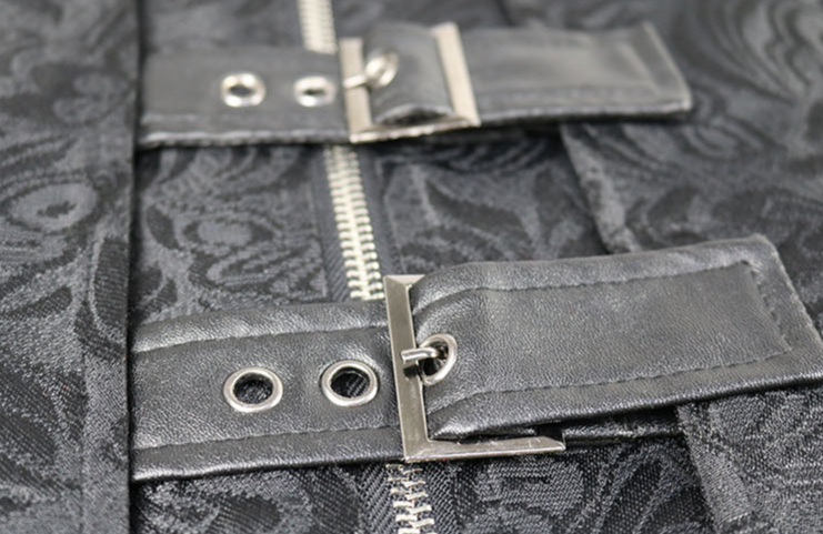 Medieval Halloween Retro Splicing Jacket Men's Gothic Dark_voghion.com