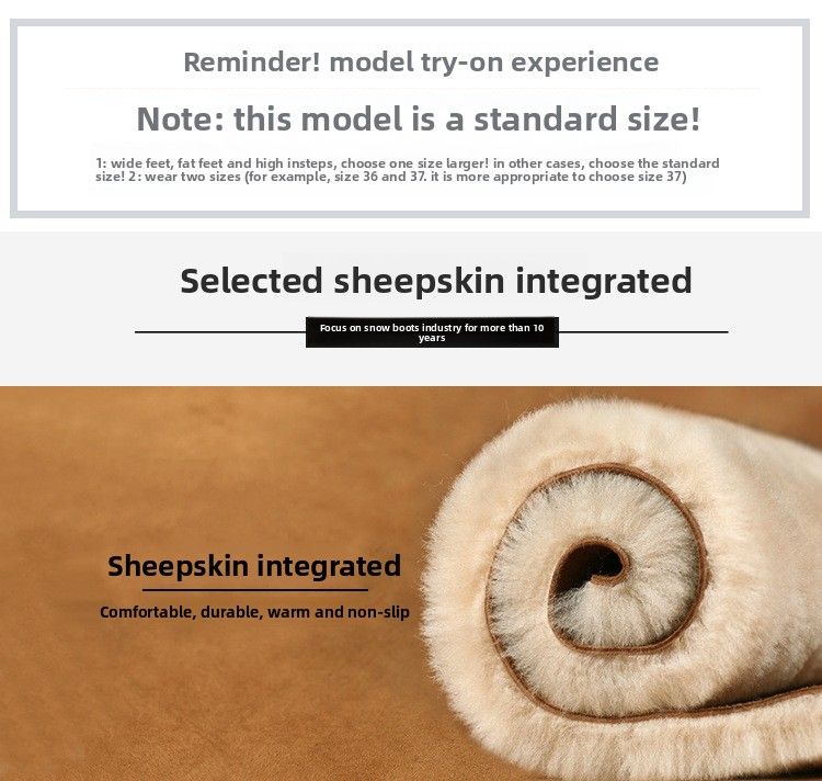 2024 Upgraded New Thick-Soled High-Soled Zhou* Rain Same Style Longfeng Wool Low-Cut Straight Snow Boots_voghion.com