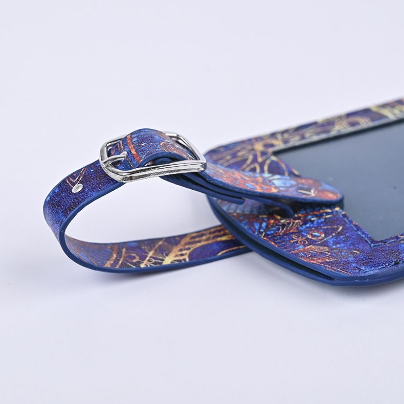 PU δέρμα έγχρωμης εκτύπωσης κάλυμμα προστασίας διαβατηρίου ετικέτα αποσκευών κάτοχος εισιτηρίου κάρτα επιβίβασης_voghion.com