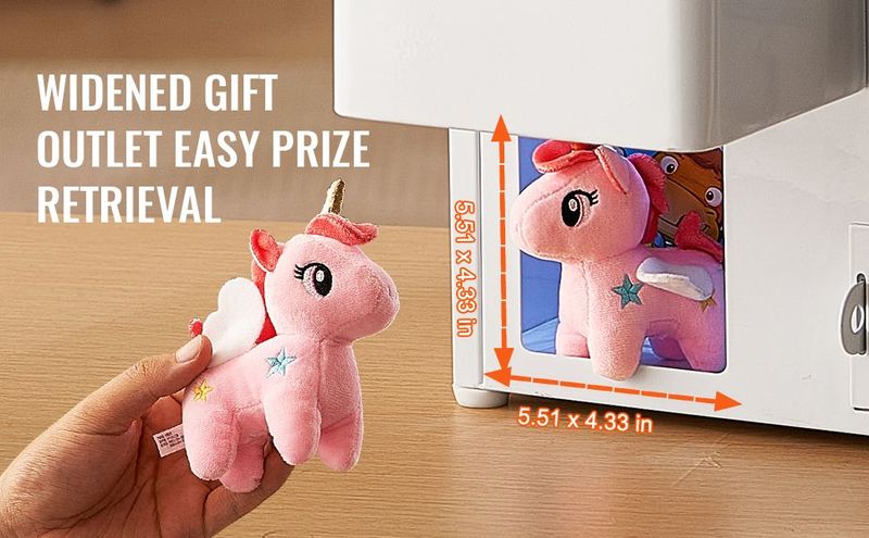 VEVOR Claw Crane Machine Mini Candy Prize Grabber Catcher Arcade Game Toys_voghion.com