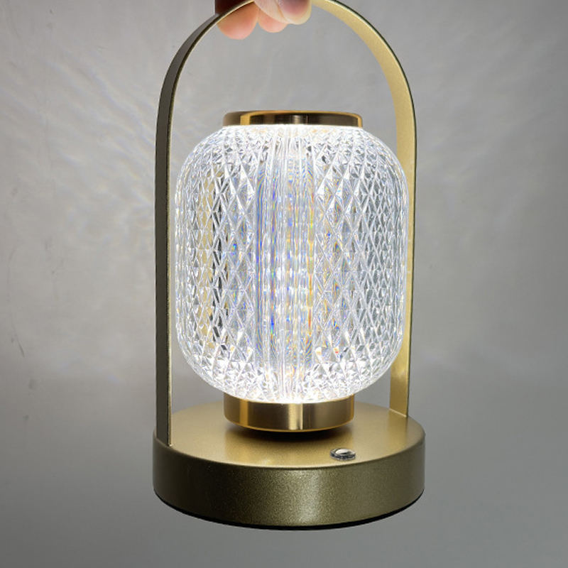 Lampe de Table Portable créative, tête de lit, Rechargeable, rétro, pour Bar, chambre à coucher, décoration de Camping en plein air, veilleuse_voghion.com