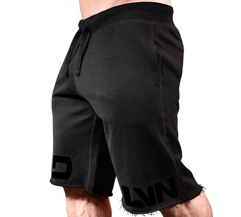 Muscle Fitness Brother - Pantalones cortos elásticos de algodón con estampado grande para hombre, deportes, correr, ocio, personalidad_voghion.com