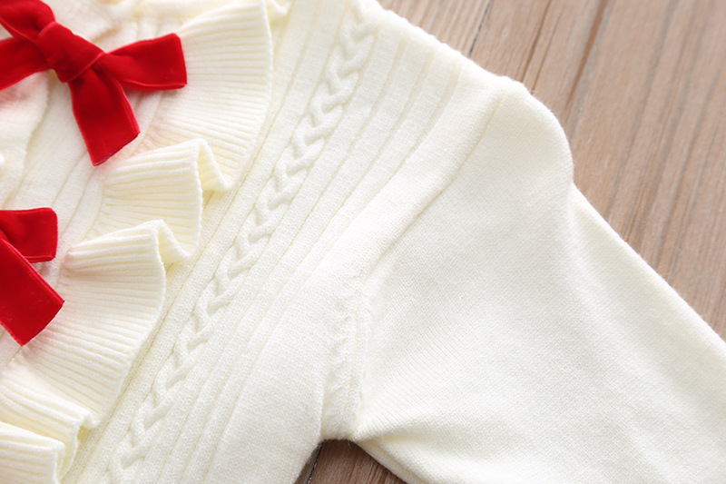 Version coréenne de bébé et petite fille, petit pull de style parfumé, jupe plissée pour filles de 1 à 4 ans, en coton doux_voghion.com