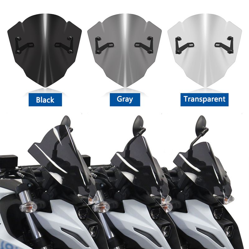 GSX-8S GSX Mootorratta GSX8S tarvikud Esiklaas Esitulede ekraanid Deflektori Kõrgendus gsx-8s Esiklaas_voghion.com