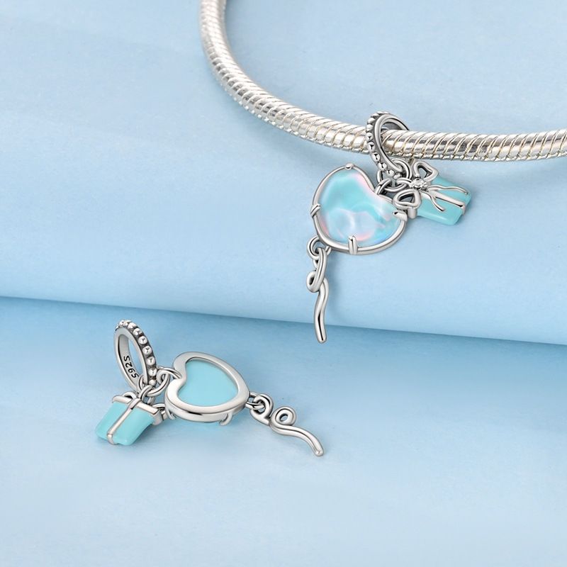 Gioielli da donna originali in argento sterling 925 con perline, charm Life, tazza da caffè, champagne, bicicletta, profumo, accessori fai da te, bracciale_voghion.com