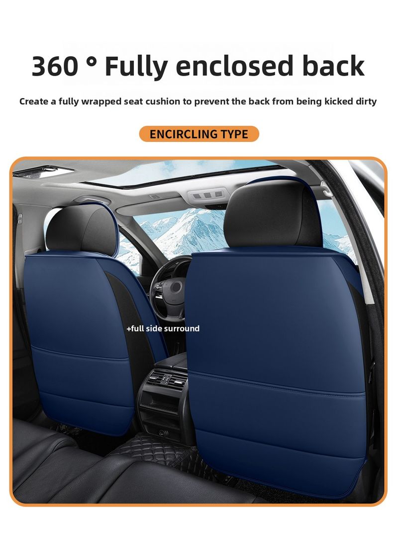 1 PCS Universal Full Coverage Seat Covers For VW Golf Passat B5 B6 B7 B8 CC Touran Tiguan Toureg Polo Jetta Car_voghion.com