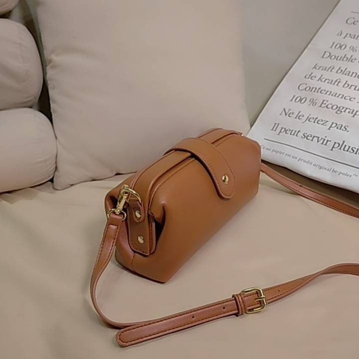 Designer Mode neue Retro handgepflanzte weiche Goldtasche Arzttasche Clip Tasche lässige Mini Umhängetasche_voghion.com