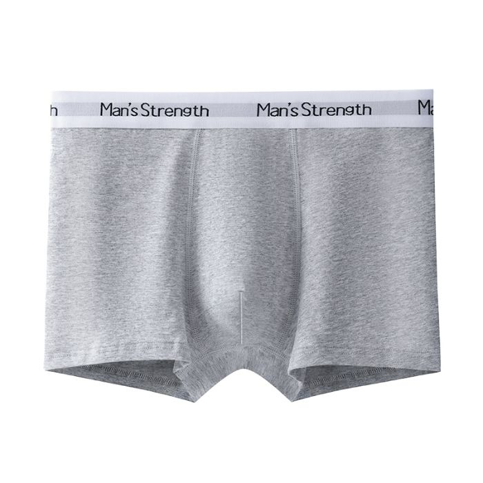 4-teiliges Set mit Boxershorts, große Größe, nahtlos, Baumwollfeile, Herren-Boxershorts, Sommer, dünner Abschnitt, Größe L-3XL_voghion.com