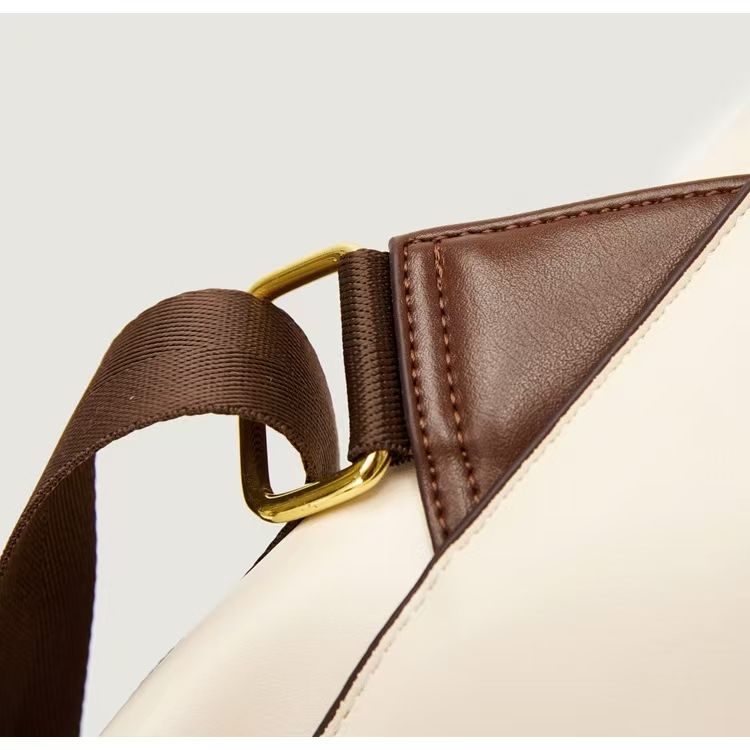 Men's And Women's Fashionable Backpack, PU Leather Shoulder Strap Adjustable , Multiple Colors Large Capacity Backpack, Business School_voghion.com